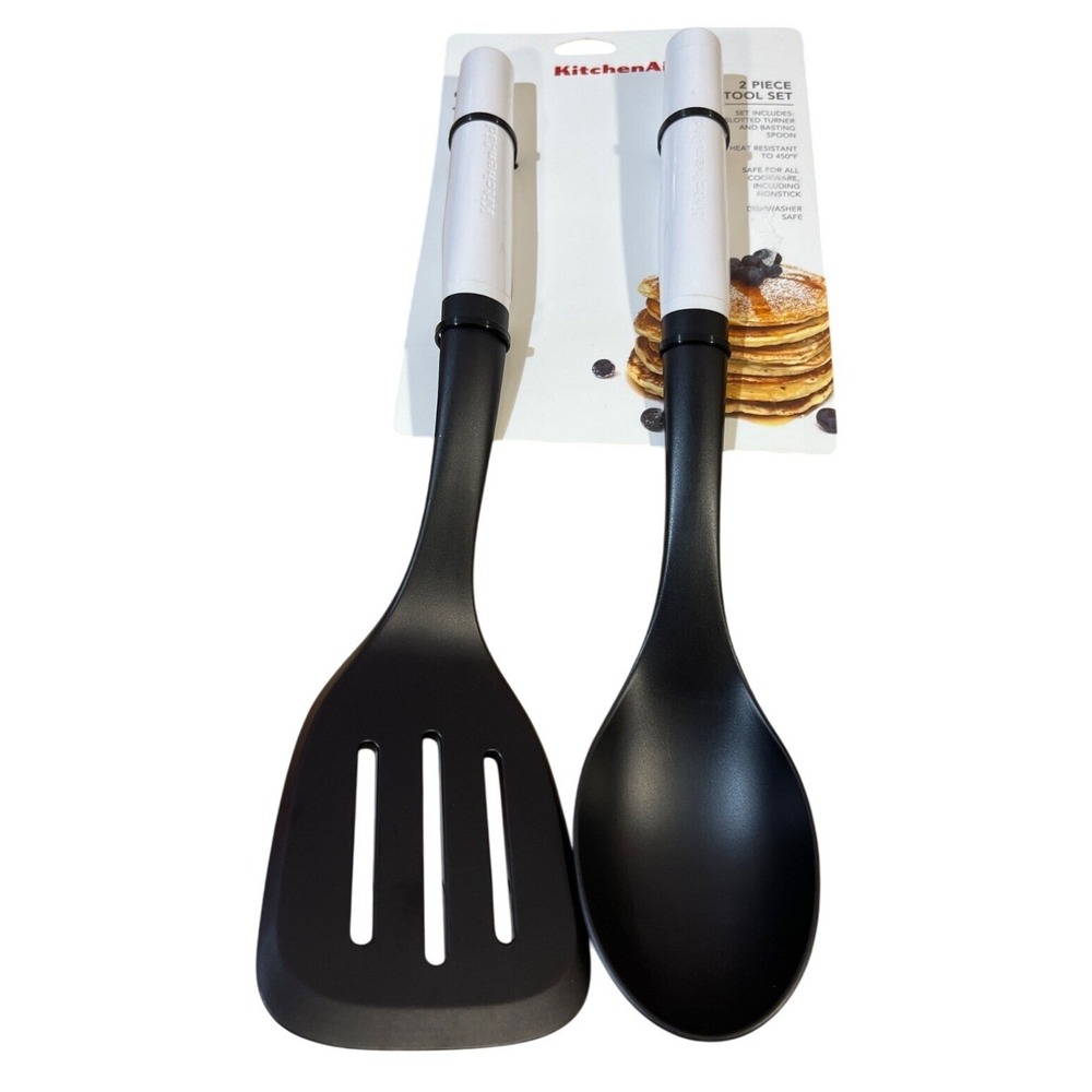 KITCHENAID Turner & Basting Spoon Tool SET NEW WITH TAGS!
